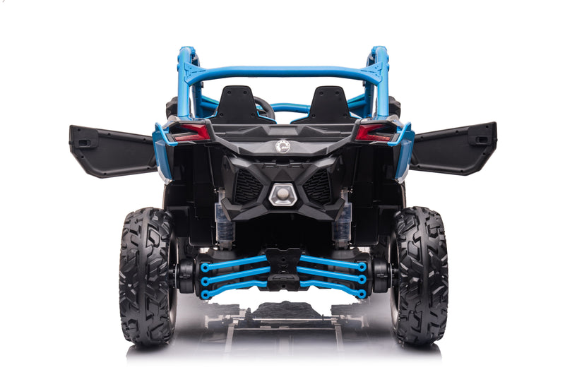 4 Wheel Drive 2 Seater ATV Ride On UTV Quad Electric Buggy Truck W/Magic Cars® Parental Control