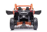 4 Wheel Drive 2 Seater ATV Ride On UTV Quad Electric Buggy Truck W/Magic Cars® Parental Control