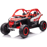 4 Wheel Drive 2 Seater ATV Ride On UTV Quad Electric Buggy Truck W/Magic Cars® Parental Control