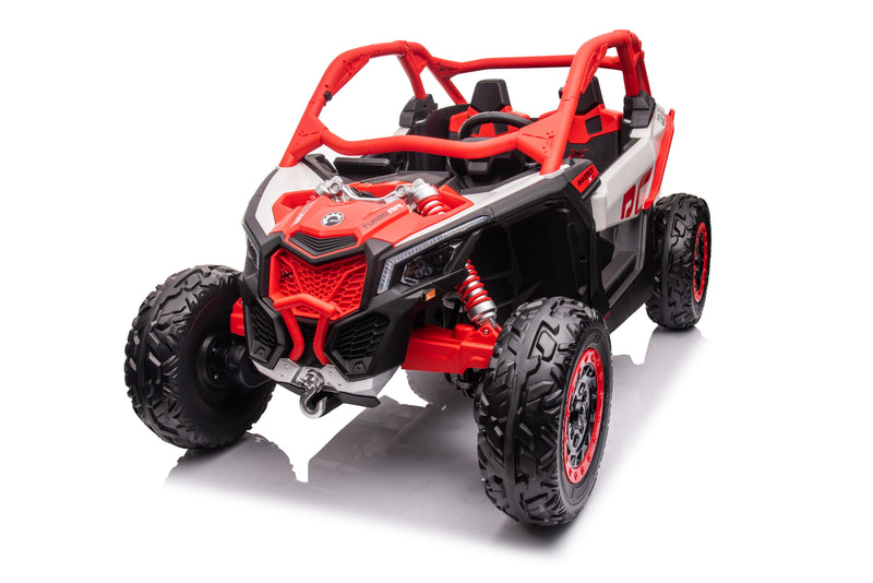 4 Wheel Drive 2 Seater ATV Ride On UTV Quad Electric Buggy Truck W/Magic Cars® Parental Control