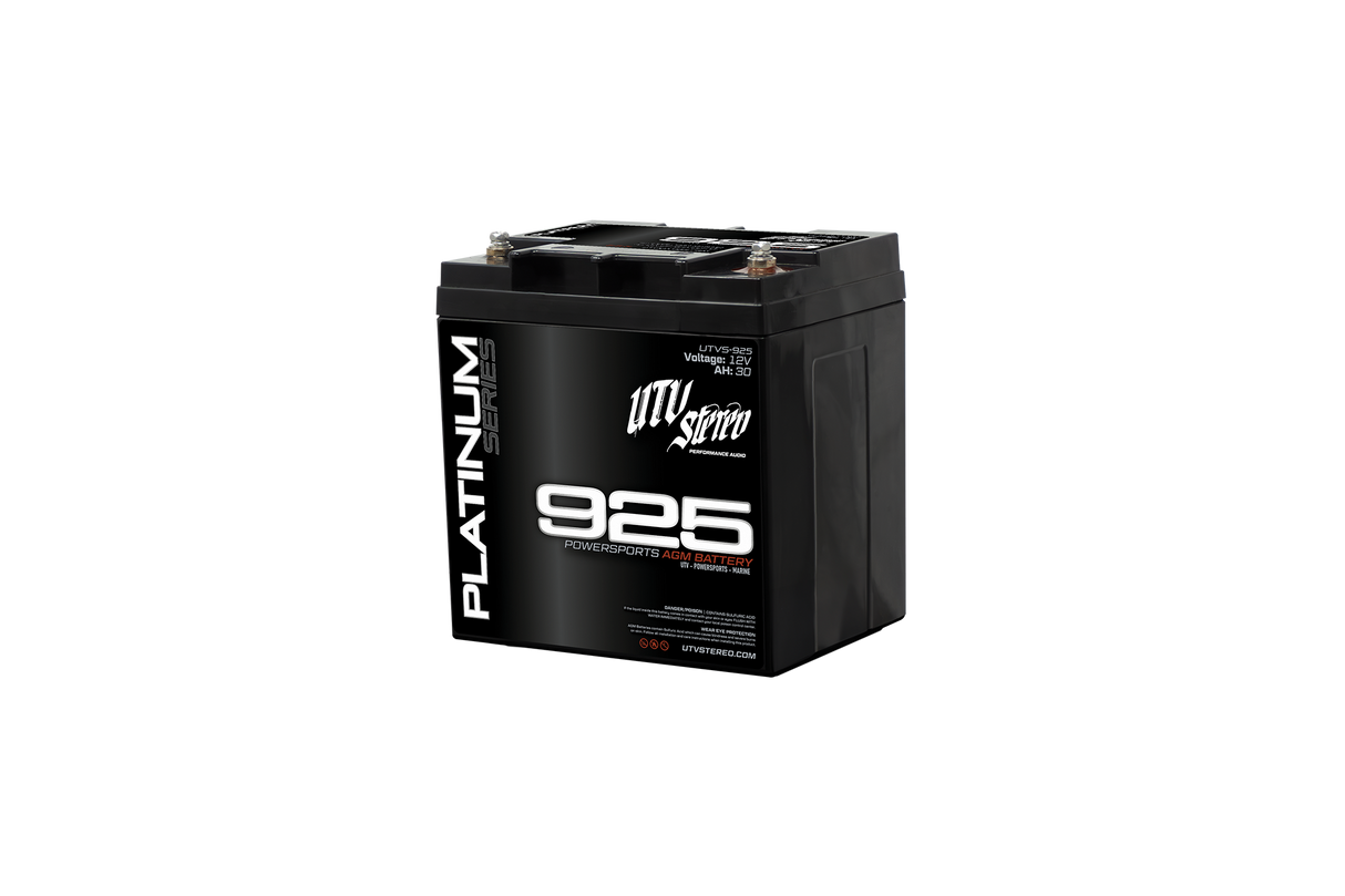 Platinum Series AGM 925 Battery | UTVS-925 UTV Stereo