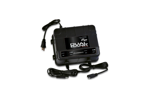 Dual-Bank Battery Charger/Maintainer | UTVS-BCM2 UTV Stereo
