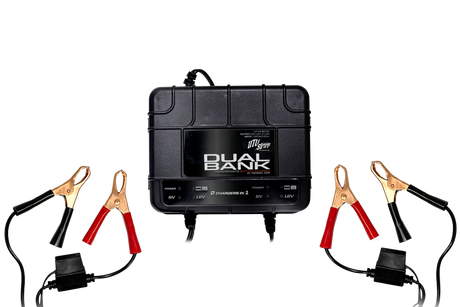 Dual-Bank Battery Charger/Maintainer | UTVS-BCM2 UTV Stereo