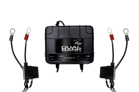 Dual-Bank Battery Charger/Maintainer | UTVS-BCM2 UTV Stereo