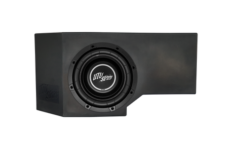 Can-Am® Defender HD10 Vented 10" Passenger Subwoofer Enclosure Unloaded | UTVS-DEF-VENC-PASS UTV Stereo