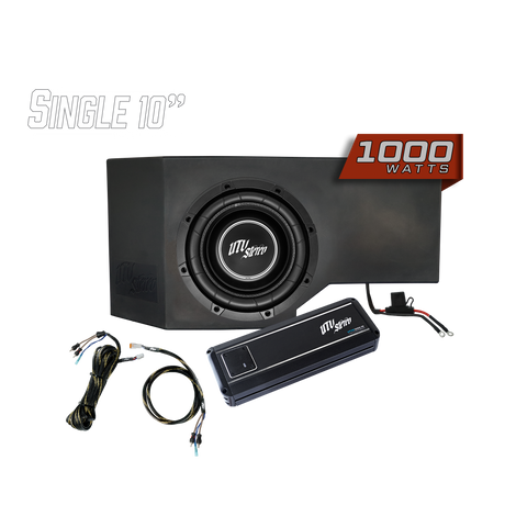Can-Am® Defender HD10 1000W Single Passenger Side 10" Subwoofer Kit | UTVS-DEF-SUB-1000 UTV Stereo