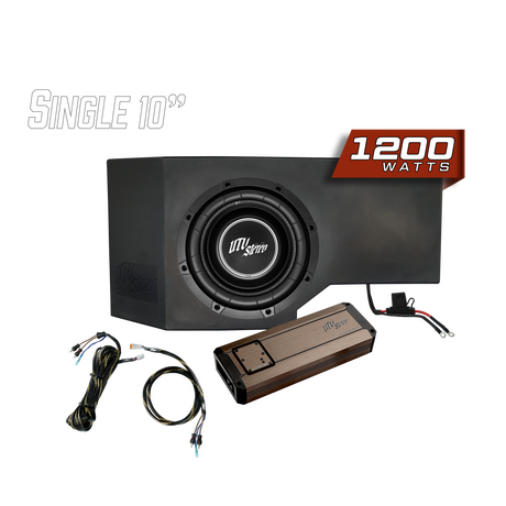 Can-Am® Defender HD10 1200W Single Side 10" Subwoofer Kit  | UTVS-DEF-SUB-1200 UTV Stereo