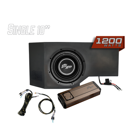 Can-Am® Defender HD10 1200W Single Side 10" Subwoofer Kit  | UTVS-DEF-SUB-1200 UTV Stereo