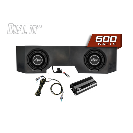 Can-Am® Defender HD10 500W Dual 10" Subwoofer Kit | UTVS-DEF-SUB-500-2 UTV Stereo
