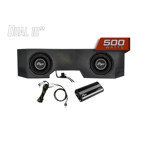 Can-Am® Defender HD10 500W Dual 10" Subwoofer Kit | UTVS-DEF-SUB-500-2 UTV Stereo