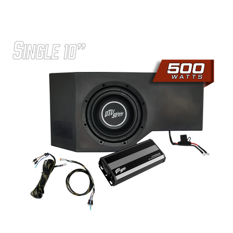 Can-Am® Defender 500W Single Passenger Side 10" Subwoofer Kit | UTVS-DEF-SUB-500-PASS