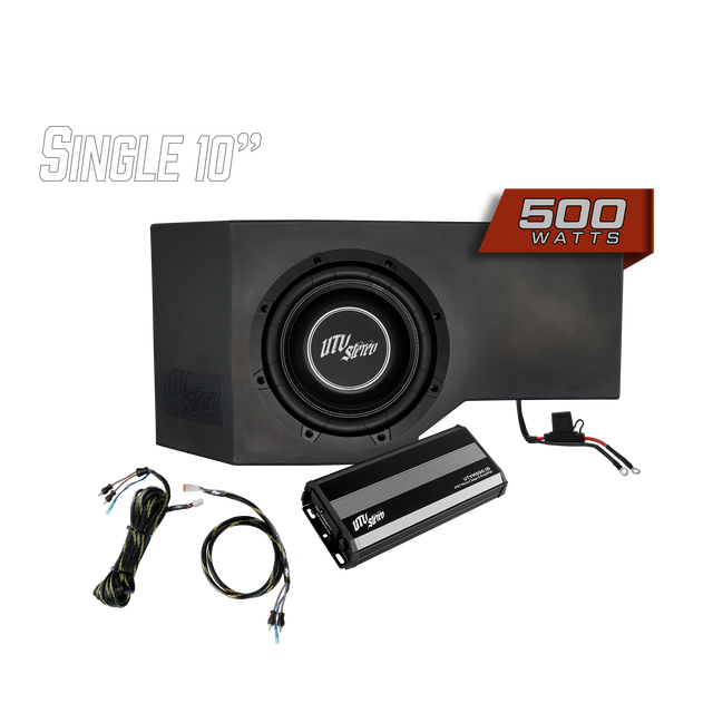 Can-Am® Defender HD10 500W Single Side 10" Subwoofer Kit | UTVS-DEF-SUB-500 UTV Stereo