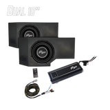 Can-Am® Defender HD11 1000W Dual 10" Subwoofer Kit | UTVS-DEF2-1000-2-GO UTV Stereo
