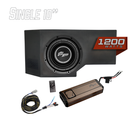 Can-Am® Defender HD11 1200W Single 10" Subwoofer Kit | UTVS-DEF2-1200-1-GO UTV Stereo