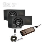 Can-Am® Defender HD11 1200W Dual 10" Subwoofer Kit | UTVS-DEF2-1200-2-GO UTV Stereo