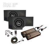 Can-Am® Defender HD11 2400W Dual 10" Subwoofer Kit | UTVS-DEF2-2400-2-GO UTV Stereo