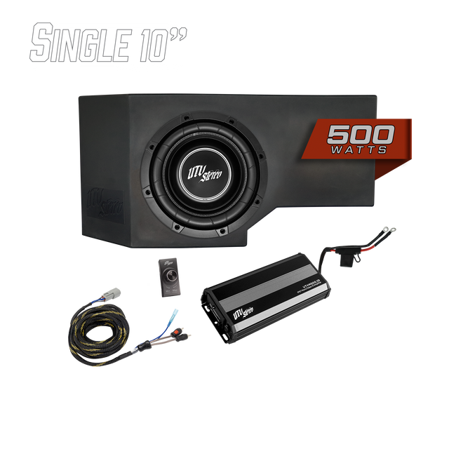 Can-Am® Defender HD11 500W Single 10" Subwoofer Kit | UTVS-DEF2-500-1-GO UTV Stereo