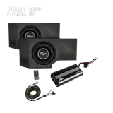 Can-Am® Defender HD11 500W Dual 10" Subwoofer Kit | UTVS-DEF2-500-2-GO UTV Stereo
