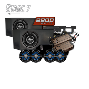 Can-Am® Defender HD11 BRP GO! Dual Subwoofer Stage 7 Stereo Kit | UTVS-DEF2-S7-GO UTV Stereo