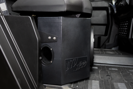 Can-Am® Defender HD11 Vented 10" Front Passenger Subwoofer Enclosure Unloaded | UTVS-DEF2-VENC-PASS-10-FRONT UTV Stereo