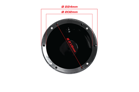 8" Cage Mount Pods - Unloaded (Pair) | UTVS-CP8 UTV Stereo