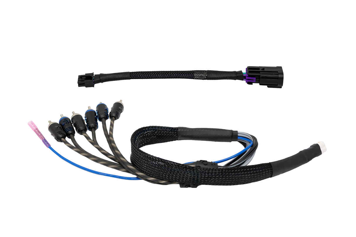 Kawasaki® Teryx H2 Garmin Tread® RCA Output Kit - 6 CH w/ Remote | UTVS-H2-GRM-RCA-OUT-KIT UTV Stereo