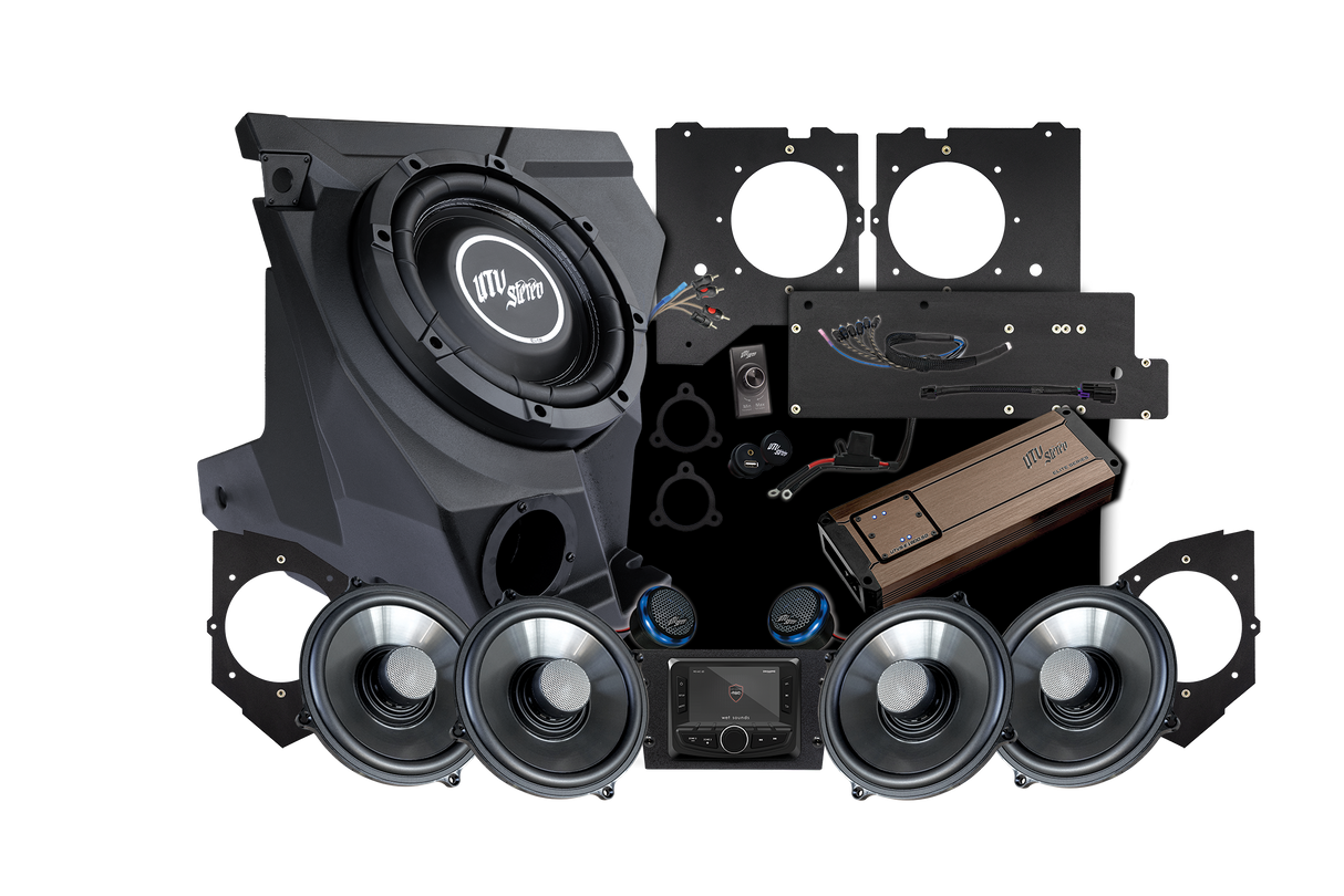 KAWASAKI® TERYX H2 Elite Stage 6 Stereo Kit | UTVS-H2-S6 UTV Stereo