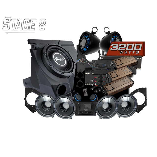 KAWASAKI® TERYX H2 Elite Stage 8 Stereo Kit | UTVS-H2-S8 UTV Stereo