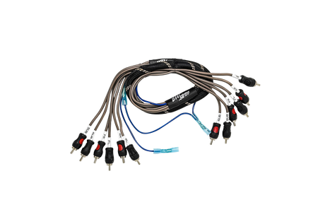 UTV Stereo 4-Channel RCA Harness - Front, Subwoofer + Remote | UTVS-HRN-RCA-2 UTV Stereo