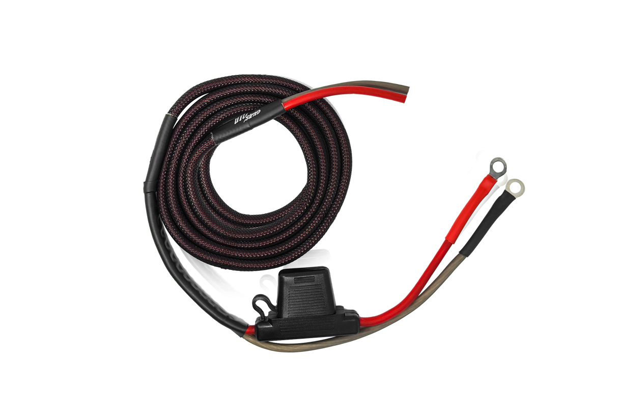147" Amp Power Harness - 80 Amp Fused | UTVS-HRN-AMP-PWR-147 UTV Stereo