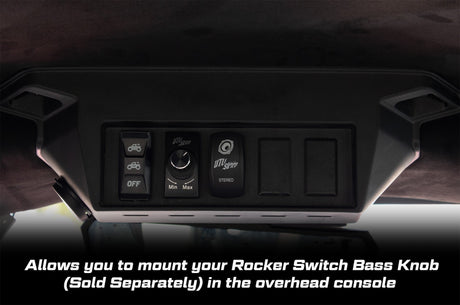 Polaris Ranger 1500 Bass Knob Extension with Sub Out / UTVS-JBL-RC-OUT-TO-RKR-BASS UTV Stereo