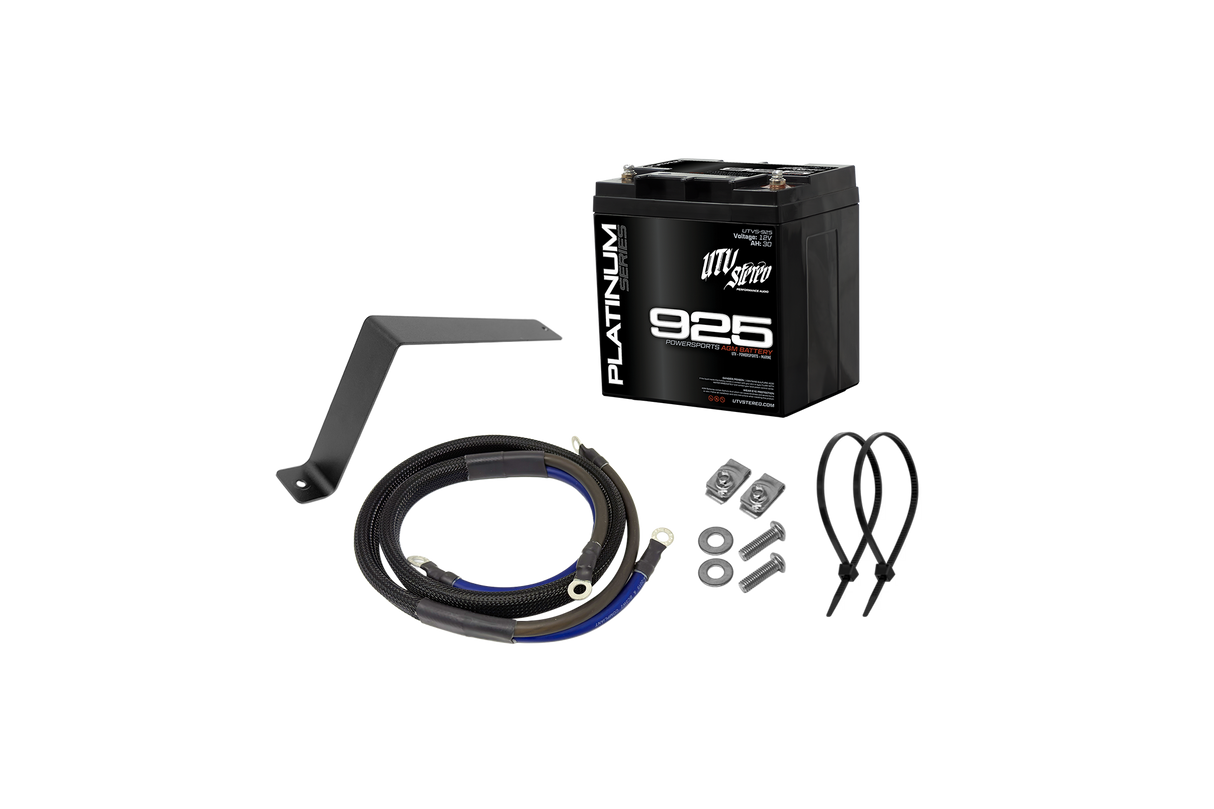 '20-'26 RZR® Pro Series 2nd Battery Kit (4-Seat Models) | UTVS-PRO-2BATT-KIT-4 UTV Stereo
