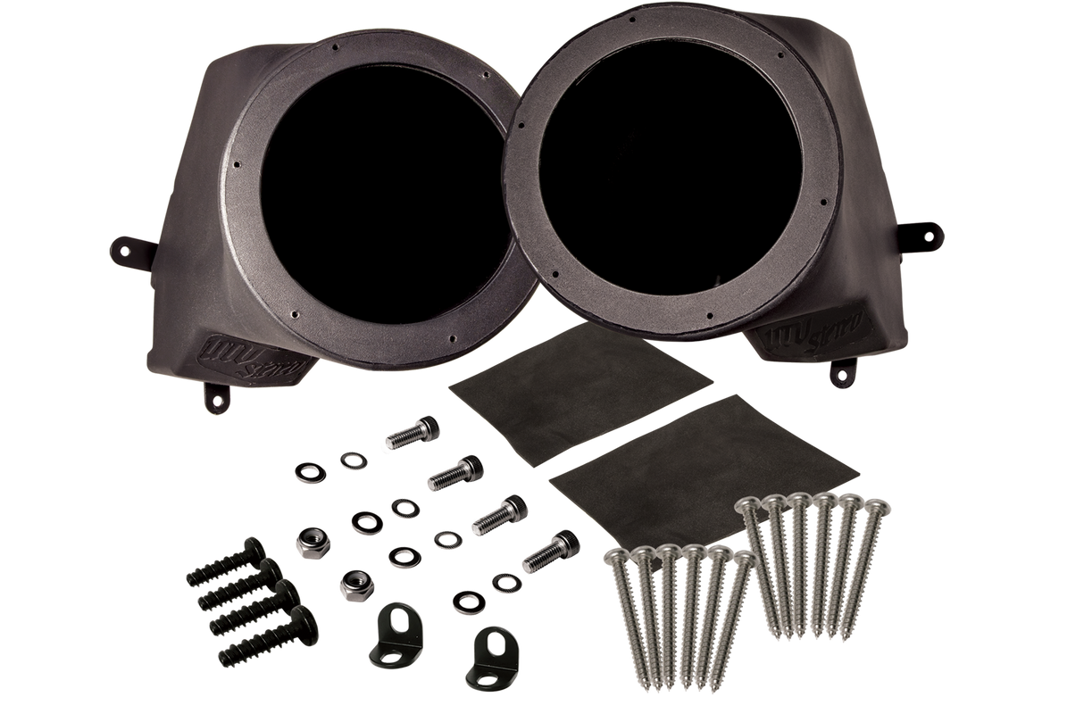 RZR® Pro Series 6.5" Dash Panel Speaker Enclosures (Pair) | UTVS-PRO-DP65