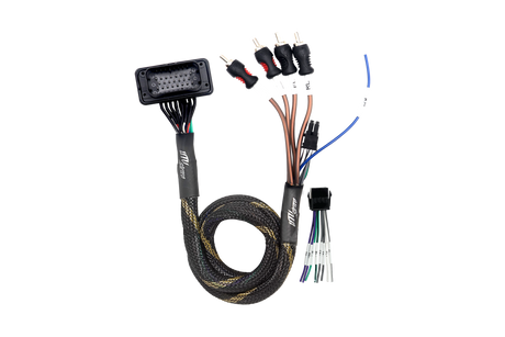 '20-'26 RZR® Pro Series Ride Command Front & Rear RCA Output + Speaker Wire & Remote | UTVS-PRO-RC-RCA-OUT UTV Stereo