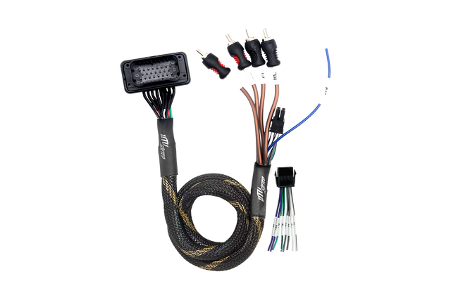 '20-'26 RZR® Pro Series Ride Command Front & Rear RCA Output + Speaker Wire & Remote | UTVS-PRO-RC-RCA-OUT UTV Stereo