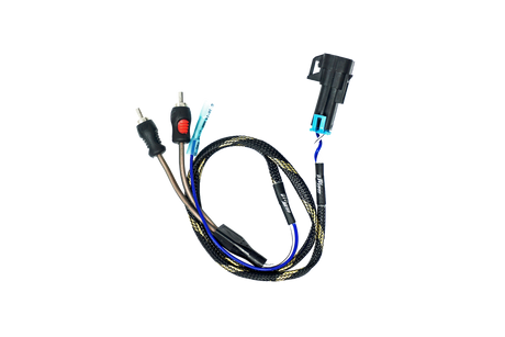 '20-'26 RZR® Pro Series Ride Command Subwoofer RCA Output Harness + Remote | UTVS-PRO-RC-SUB-OUT UTV Stereo