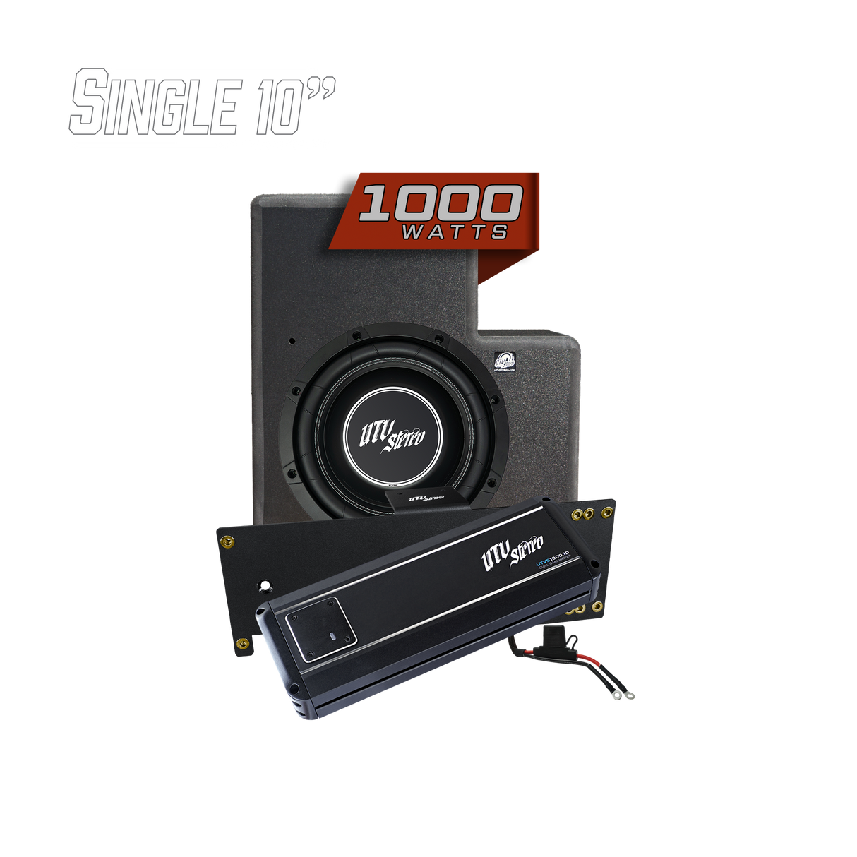 '20-'26 RZR® Pro Series Signature Rear Sub Upgrade Kit (4-Seat Models Only) | UTVS-PRO-RS-UP-S UTV Stereo