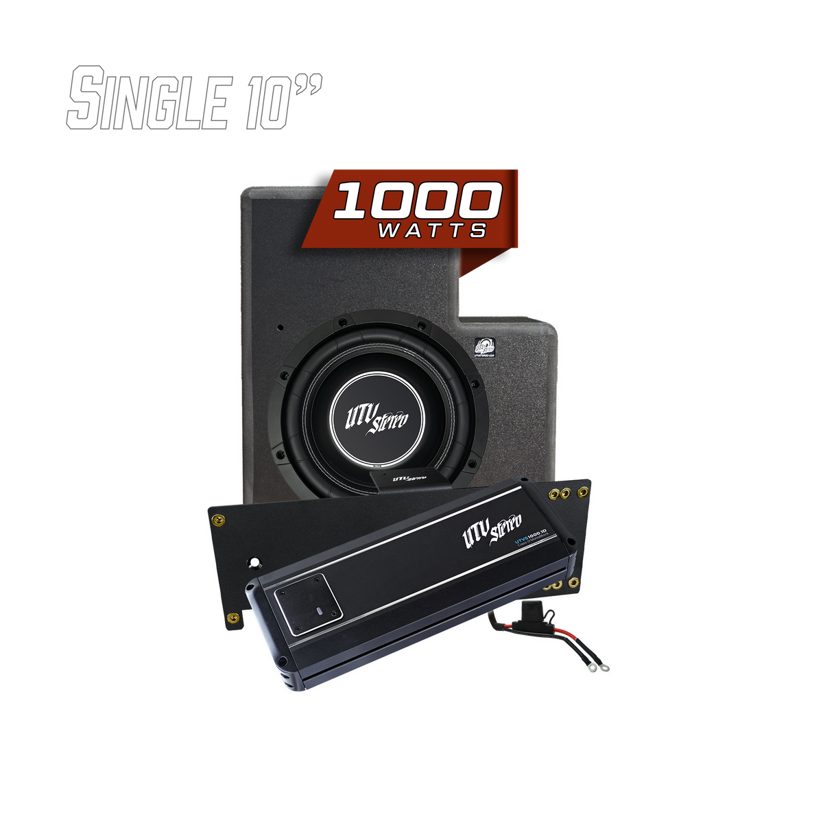 '20-'26 RZR® Pro Series Signature Rear Sub Upgrade Kit (4-Seat Models Only) | UTVS-PRO-RS-UP-S UTV Stereo