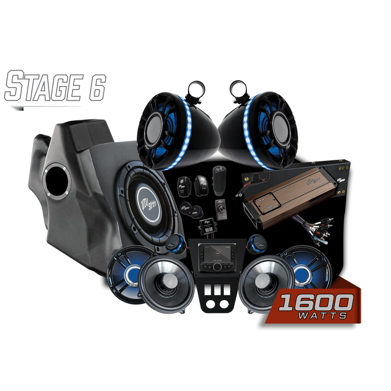 20-24 RZR® Pro Series Elite Stage 6 Stereo Kit | UTVS-PRO-S6-E