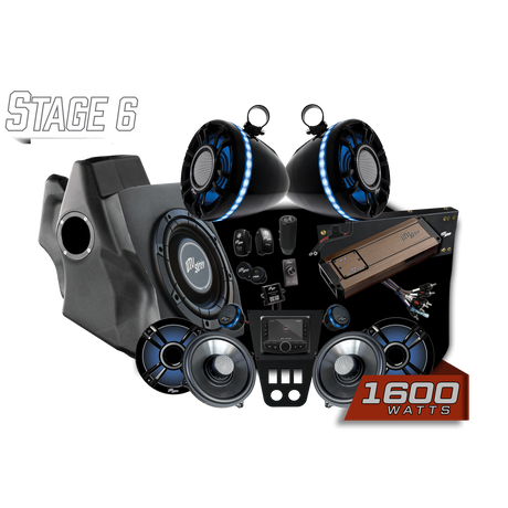 '20-'24 RZR® Pro Series Elite Stage 6 Stereo Kit | UTVS-PRO-S6-E UTV Stereo