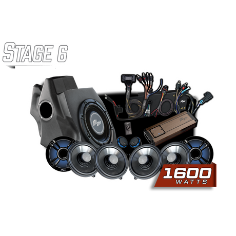 '20-'24 RZR® Pro Series Ride Command® Stage 6 Stereo Kit | UTVS-PRO-S6-RC UTV Stereo