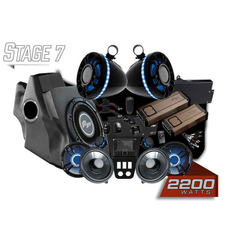 20-24 RZR® Pro Series Elite Stage 7 Stereo Kit | UTVS-PRO-S7-E