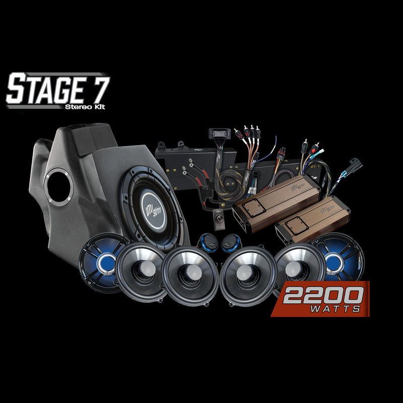 20-24 RZR® Pro Series Ride Command® Stage 7 Stereo Kit | UTVS-PRO-S7-RC