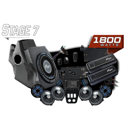 '20-'24 RZR® Pro Series Signature Stage 7 Stereo Kit | UTVS-PRO-S7-S UTV Stereo