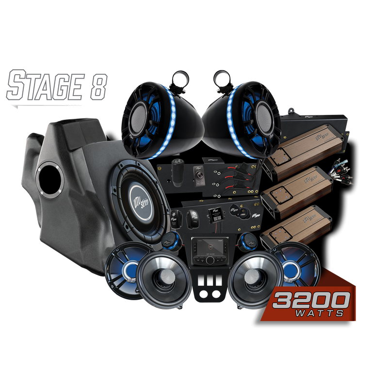 20-24 RZR® Pro Series Elite Stage 8 Stereo Kit | UTVS-PRO-S8-E
