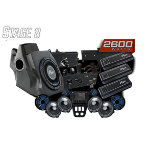 '20-'24 RZR® Pro Series Signature Stage 8 Stereo Kit | UTVS-PRO-S8-S UTV Stereo