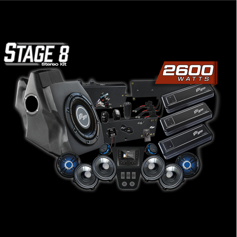 20-24 RZR® Pro Series Signature Stage 8 Stereo Kit | UTVS-PRO-S8-S