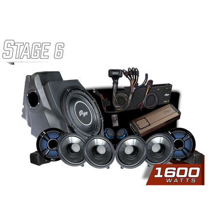 '25-'26 RZR® Pro Series Ride Command® Stage 6 Stereo Kit | UTVS-PRO2-S6-RC UTV Stereo