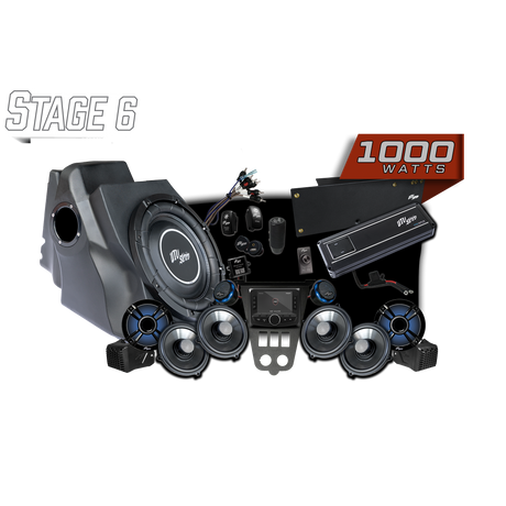 '25-'26 RZR® Pro Series Signature Stage 6 Stereo Kit | UTVS-PRO2-S6-S UTV Stereo