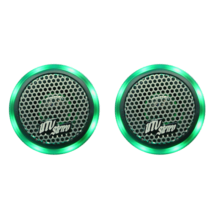 Pro Series 1" Tweeter w/ Built In RGB LED (Pair) | UTVS-PTW UTV Stereo